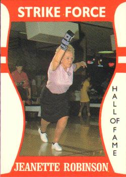 1991 Little Sun Ladies Pro Bowling Tour Strike Force #50 Jeanette Robinson Front